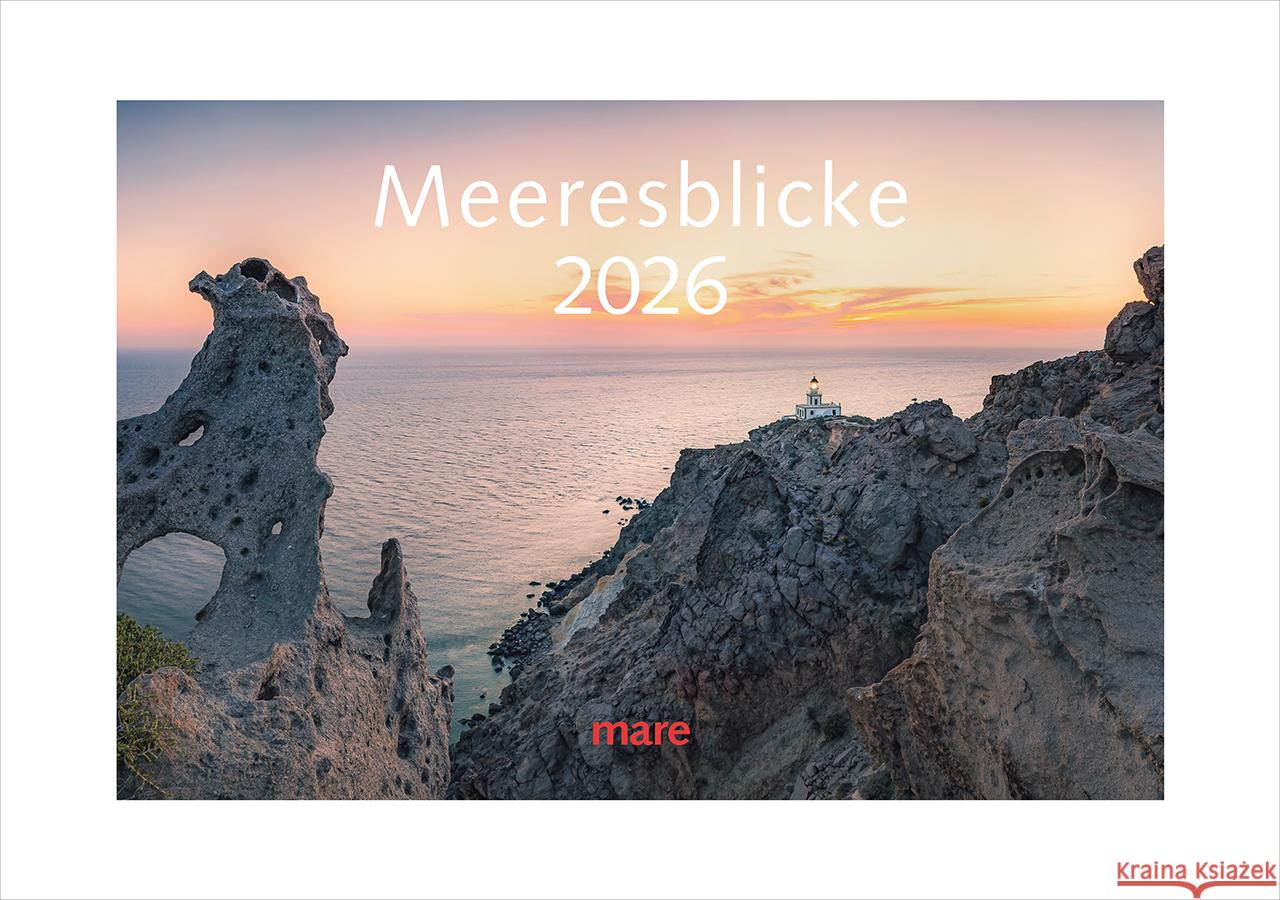 Kalender Meeresblicke 2026  9783866487550 mareverlag - książka