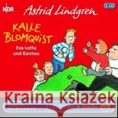 Kalle Blomquist, Eva-Lotta und Rasmus, 2 Audio-CDs Lindgren, Astrid 9783837303391 Oetinger - książka