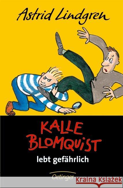 Kalle Blomquist lebt gefährlich Lindgren, Astrid   9783789141287 Oetinger - książka