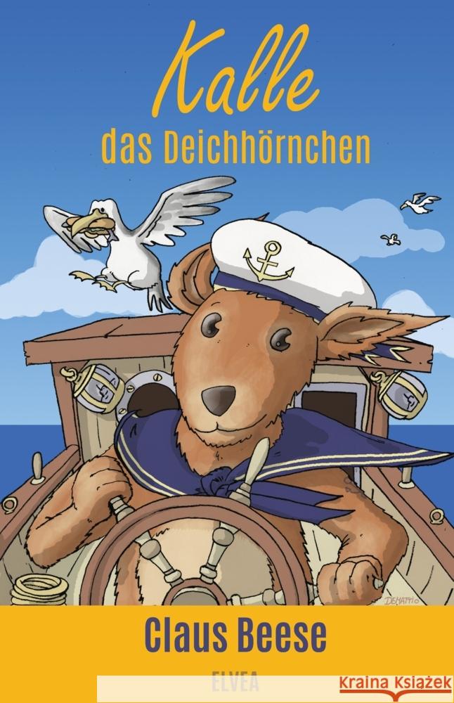 Kalle das Deichhörnchen Beese, Claus 9783347656932 Elvea Verlag - książka