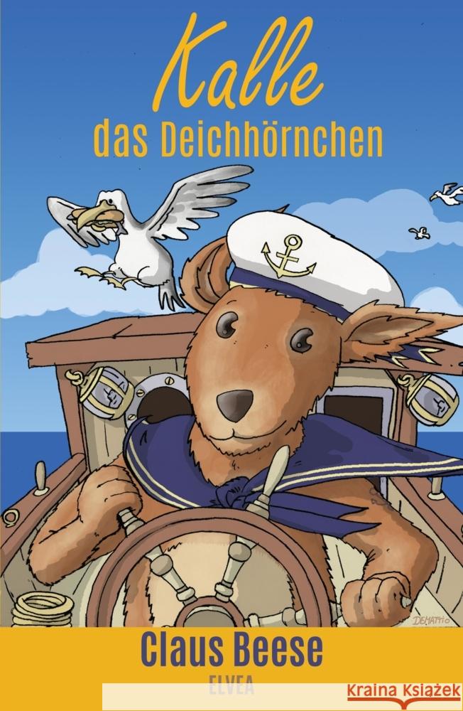 Kalle das Deichhörnchen Beese, Claus 9783347656949 Elvea Verlag - książka