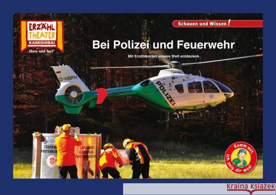 Kamishibai: Bei Polizei und Feuerwehr : Mit Erzählkarten unsere Welt entdecken. 10 Fotobildkarten für das Erzähltheater  4260505830618 Hase und Igel - książka