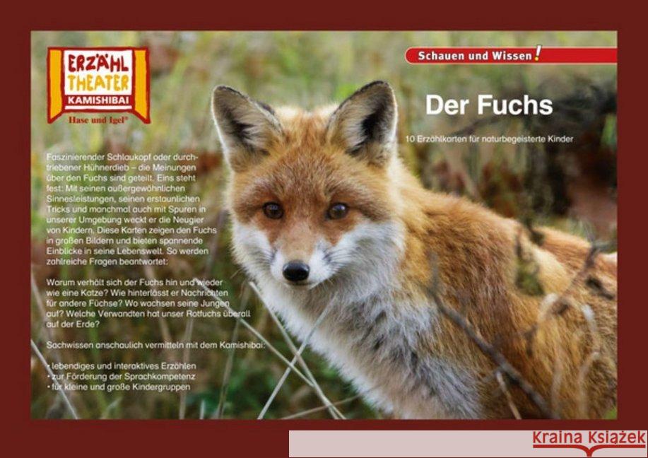 Kamishibai: Der Fuchs : 10 Fotobildkarten für das Erzähltheater  4260505830786 Hase und Igel - książka