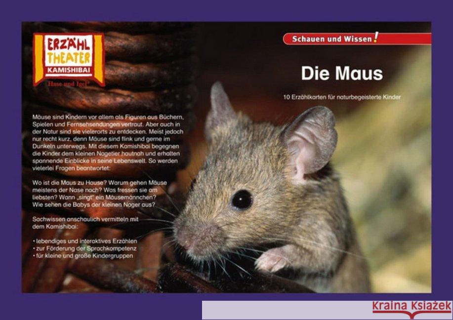 Kamishibai: Die Maus : 10 Fotobildkarten für das Erzähltheater  4260505830779 Hase und Igel - książka