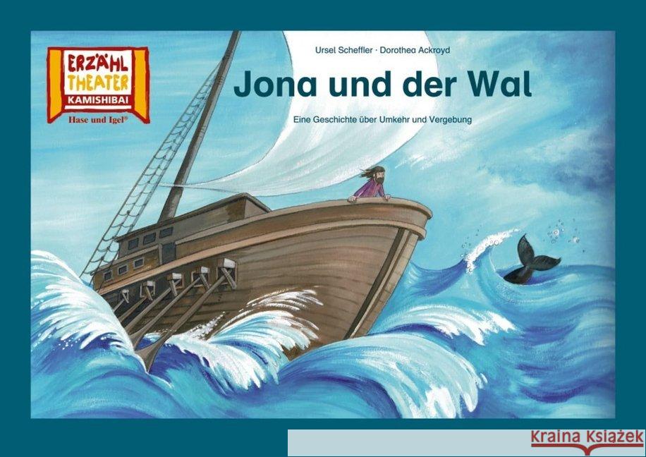 Kamishibai: Jona und der Wal : Eine Geschichte über Umkehr und Vergebung. 6 Bildkarten für das Erzähltheater Scheffler, Ursel, Ackroyd, Dorothea 4260505831110 Hase und Igel - książka