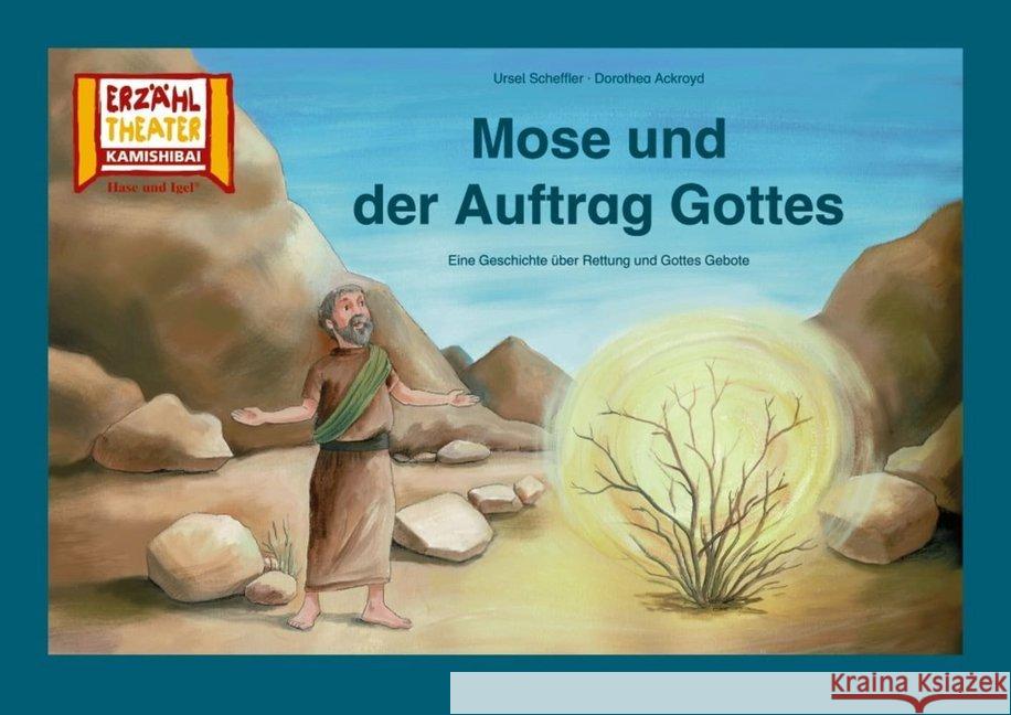 Kamishibai: Mose und der Auftrag Gottes : Eine Geschichte über Rettung und Gottes Gebote. 8 Bildkarten für das Erzähltheater Scheffler, Ursel, Ackroyd, Dorothea 4260505831103 Hase und Igel - książka