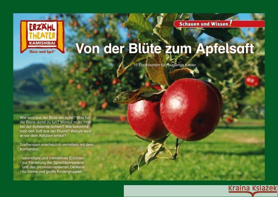 Kamishibai: Von der Blüte zum Apfelsaft : 10 Fotobildkarten für das Erzähltheater  4260505831196 Hase und Igel - książka