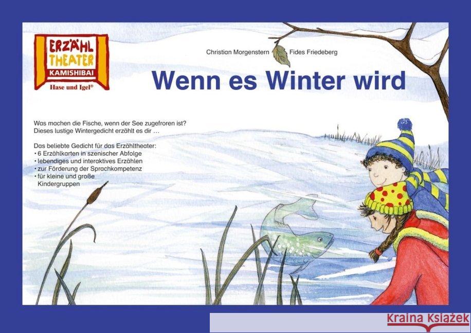 Kamishibai: Wenn es Winter wird : 6 Bildkarten für das Erzähltheater Morgenstern, Christian 4260505830212 Hase und Igel - książka