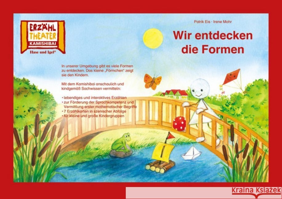 Kamishibai: Wir entdecken die Formen : 7 Bildkarten für das Erzähltheater Eis, Patrik 4260505830502 Hase und Igel - książka
