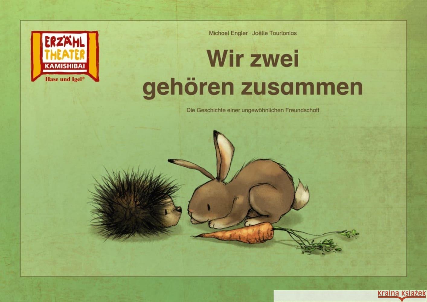 Kamishibai: Wir zwei gehören zusammen Engler, Michael 4260505831677 Hase und Igel - książka