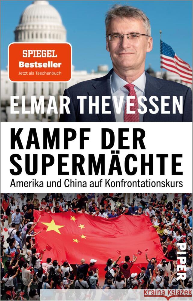 Kampf der Supermächte Theveßen, Elmar 9783492320627 Piper - książka