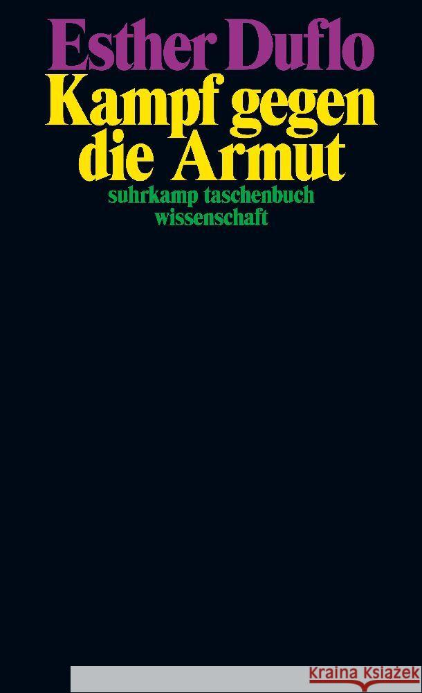 Kampf gegen die Armut Duflo, Esther 9783518300282 Suhrkamp - książka