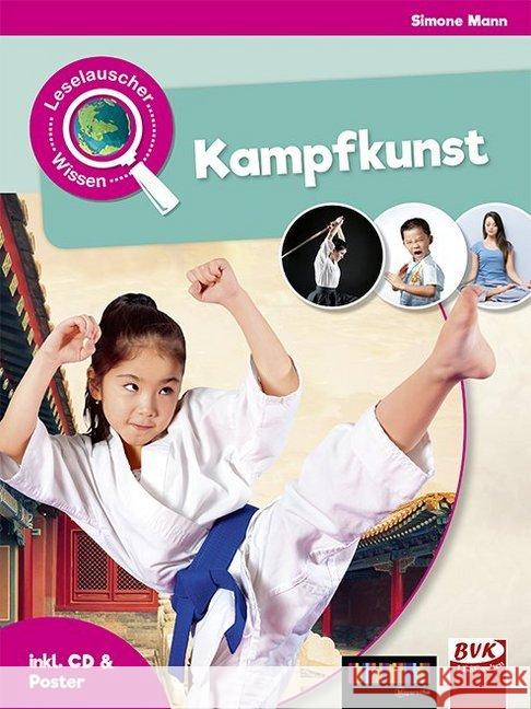 Kampfkunst, m. Audio-CD u. Poster Mann, Simone 9783867408073 BVK Buch Verlag Kempen - książka