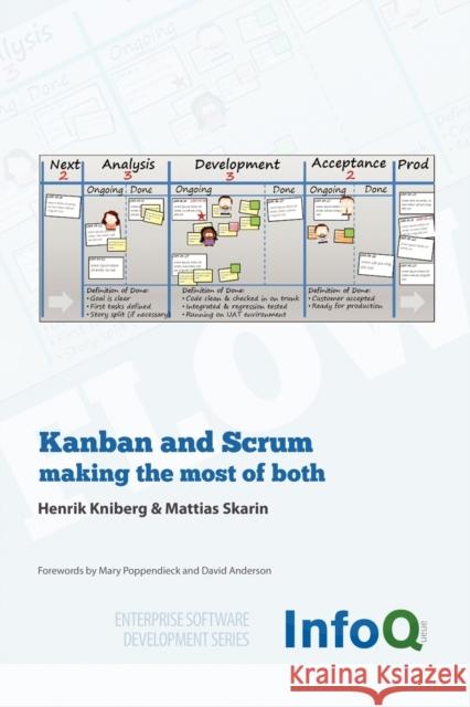 Kanban and Scrum - Making the Most of Both Henrik Kniberg Mattias Skarin 9780557138326 Lulu.com - książka