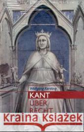 Kant Über Recht Kersting, Wolfgang 9783897853072 mentis-Verlag - książka
