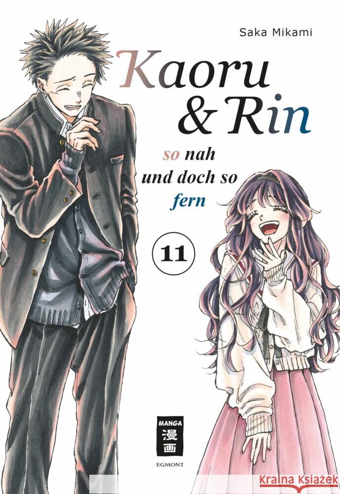Kaoru und Rin 11 Mikami, Saka 9783755506225 Egmont Manga - książka