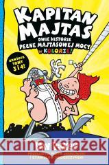 Kapitan Majtas T.3-4 Dwie historie pełne... Dav Pilkey 9788368383546 Jaguar - książka
