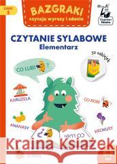 Kapitan Nauka Bazgraki czytają wyrazy i zdania Zuzanna Osuchowska, Katarzyna Urbaniak, Areta Puc 9788368044010 Kapitan Nauka - książka