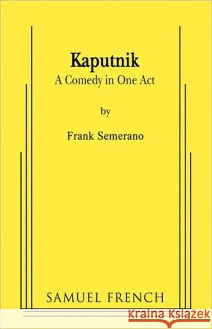 Kaputnik Frank Semerano 9780573662935 Samuel French Trade - książka