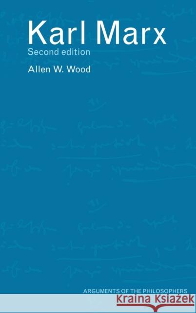 Karl Marx Wood Allen 9781138143463 Routledge - książka