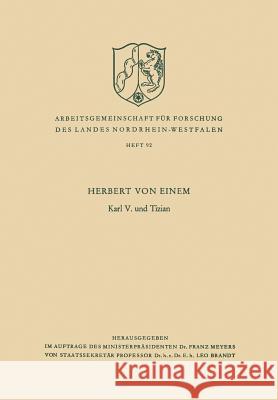 Karl V. Und Tizian Herbert Vo 9783663007012 Vs Verlag Fur Sozialwissenschaften - książka