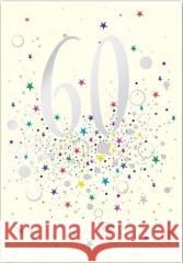 Karnet B6 z kopertą Urodziny 60  5033396012918 Museums & Galleries - książka