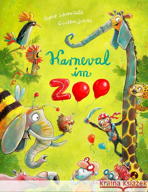 Karneval im Zoo Schoenwald, Sophie 9783414825438 Boje Verlag - książka