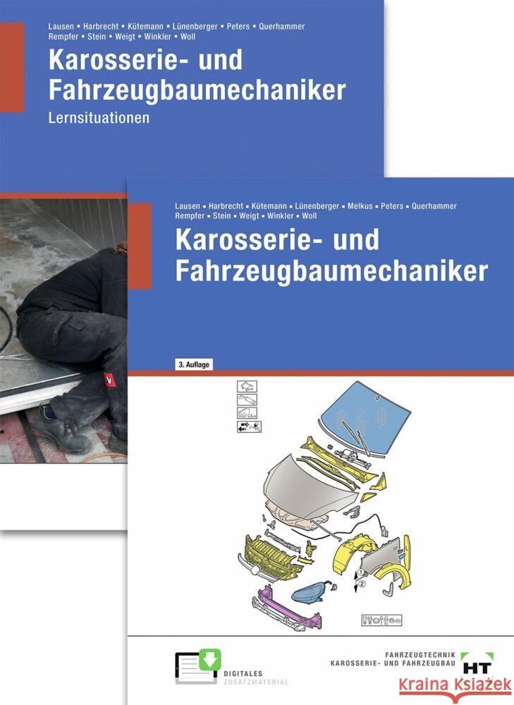 Karosserie- und Fahrzeugbaumechaniker, m. 1 Buch, m. 1 Buch Woll, Eckhard; Winkler, Bernd; Weigt, Joachim 9783582100467 Handwerk und Technik - książka