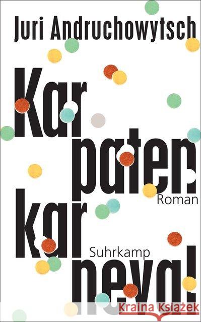 Karpatenkarneval : Roman Andruchowytsch, Juri 9783518469415 Suhrkamp - książka