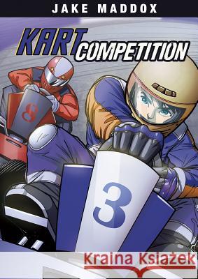 Kart Competition Jake Maddox Aburtov 9781434262097 Stone Arch Books - książka