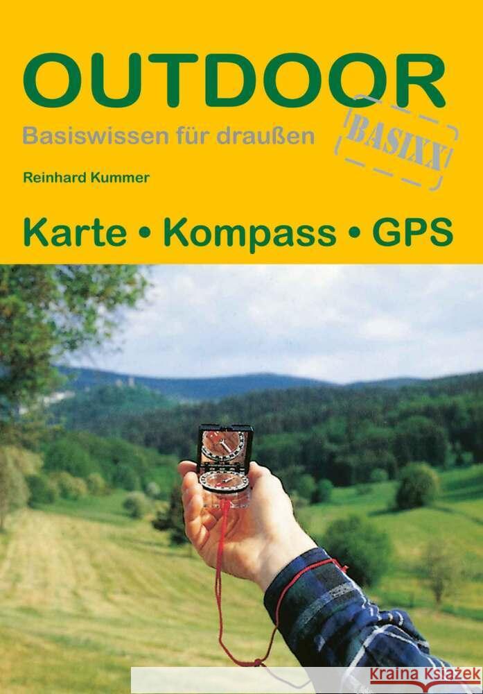 Karte Kompass GPS Kummer, Reinhard 9783866868304 Stein (Conrad) - książka
