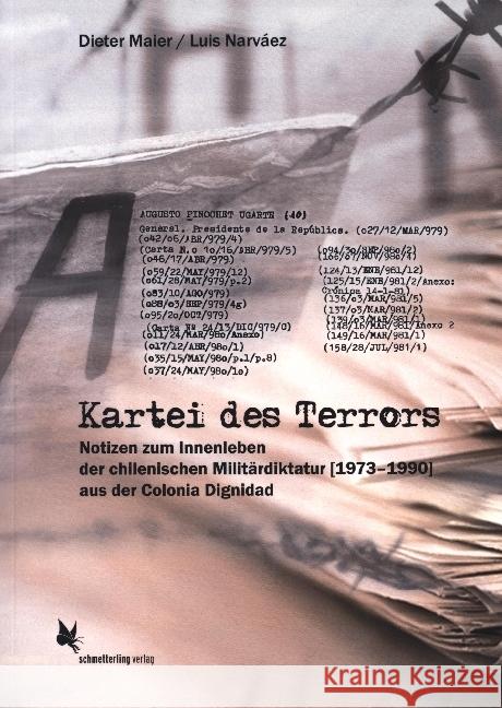 Kartei des Terrors Maier, Dieter, Luis Narváez, 9783896570451 Schmetterling Verlag - książka