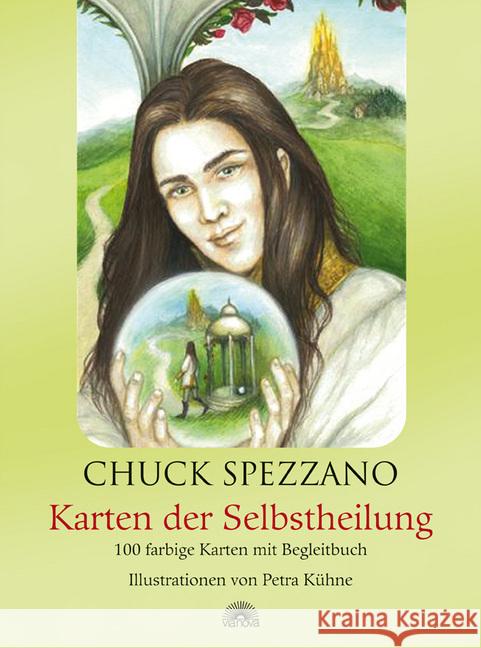 Karten der Selbstheilung, 100 Karten + Begleitbuch Spezzano, Chuck 9783866162099 Via Nova - książka