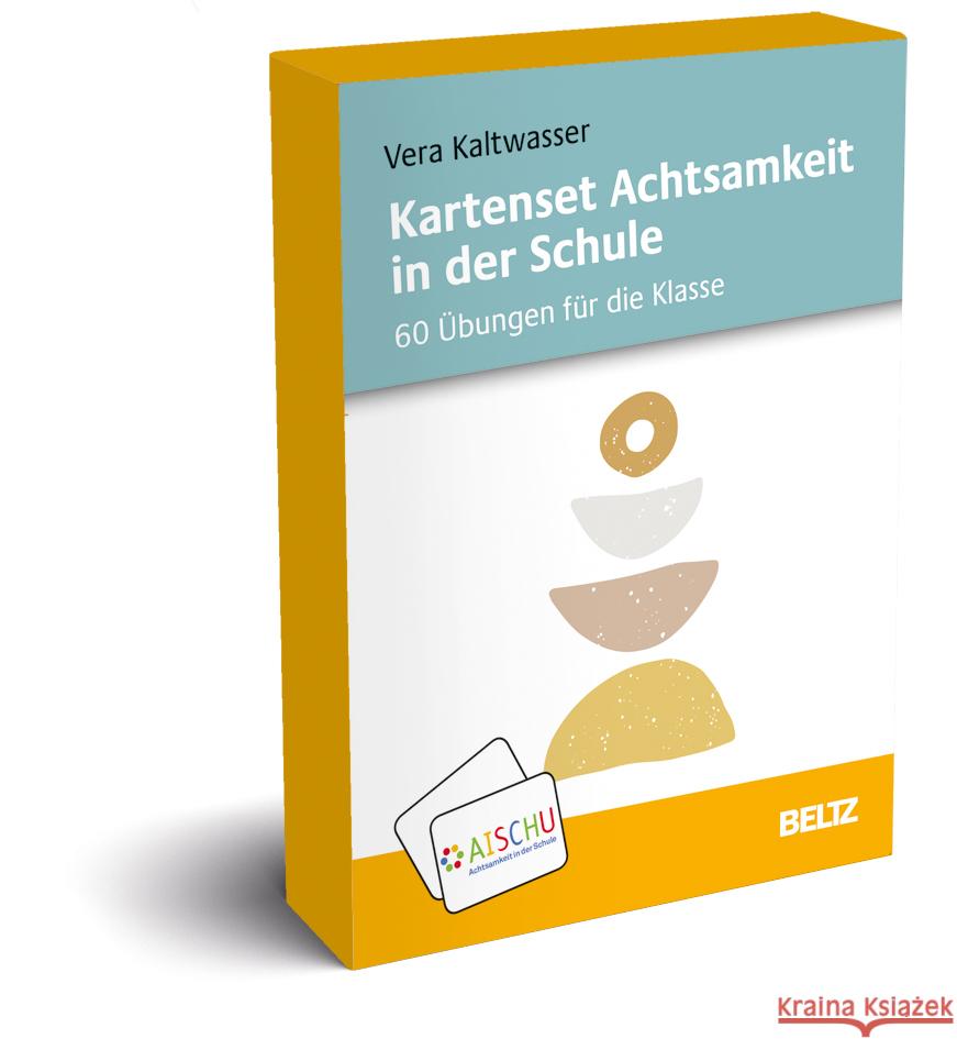 Kartenset Achtsamkeit in der Schule Kaltwasser, Vera 4019172200237 Beltz - książka