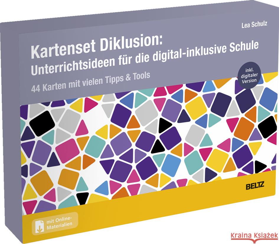 Kartenset Diklusion: Unterrichtsideen für eine digital-inklusive Schule Schulz, Lea 4019172200688 Beltz - książka