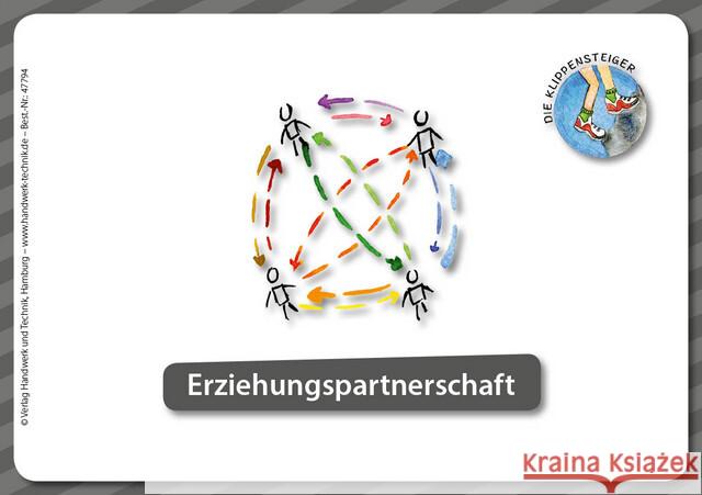 Kartenset Jugendhilfe - Die Klippensteiger Böckmann, Anja, Grüner, Yvonne, Kalkhoff, Simon 9783582400765 Handwerk und Technik - książka