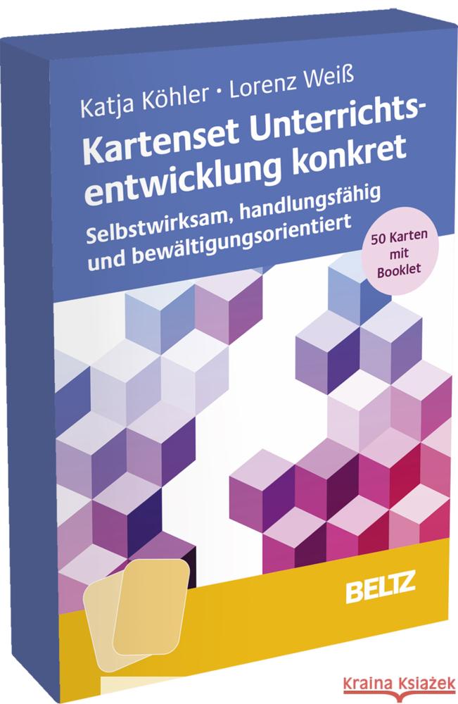 Kartenset Unterrichtsentwicklung konkret Köhler, Katja, Weiß, Lorenz 4019172200701 Beltz - książka