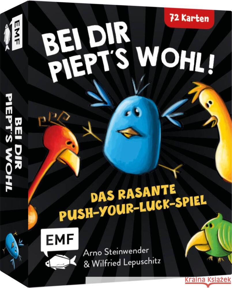 Kartenspiel: Bei dir piept's wohl! Steinwender, Arno, Lepuschitz, Wilfried 4260478342859 Edition Michael Fischer - książka