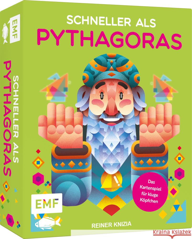 Kartenspiel: Schneller als Pythagoras Knizia, Reiner 4260478342705 Edition Michael Fischer - książka