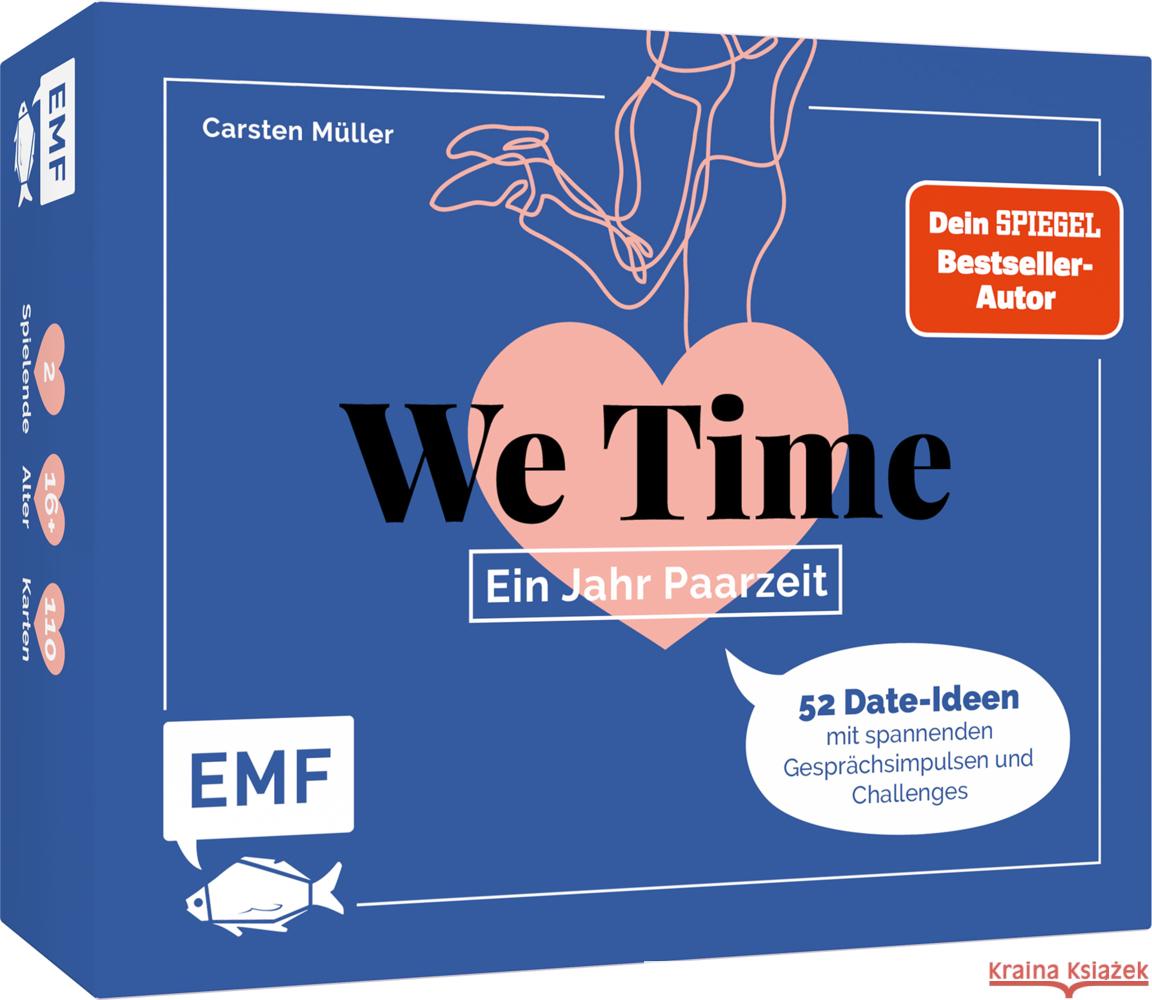 Kartenspiel: We Time - Ein Jahr Paarzeit Müller, Carsten 4260478343535 Edition Michael Fischer - książka
