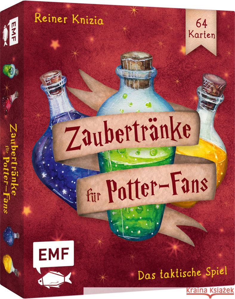 Kartenspiel: Zaubertränke - Das taktische Spiel für Harry Potter-Fans Knizia, Reiner 4260478342842 Edition Michael Fischer - książka