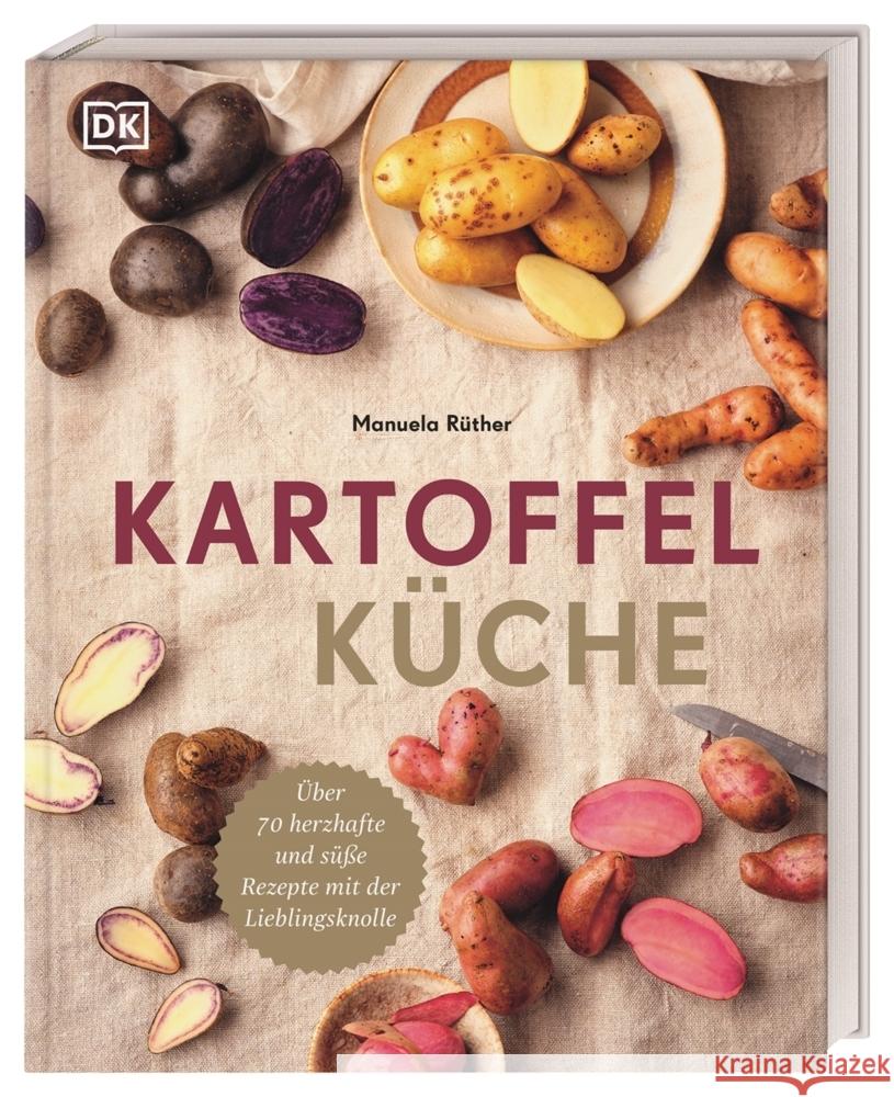 Kartoffelküche Rüther, Manuela 9783831042746 Dorling Kindersley Verlag - książka