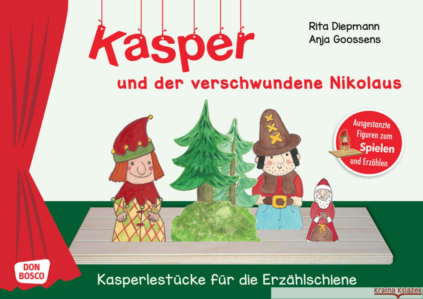 Kasper und der verschwundene Nikolaus Diepmann, Rita 4260179517518 Don Bosco Medien - książka