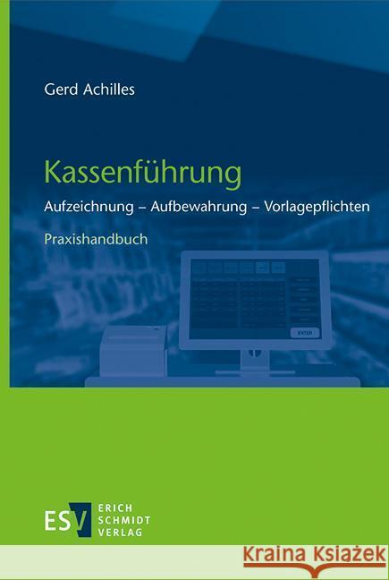 Kassenführung Achilles, Gerd 9783503200849 Erich Schmidt Verlag - książka