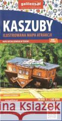 Kaszuby. Ilustrowana mapa atrakcji 1:130 000 praca zbiorowa 9788366493582 Plan - książka