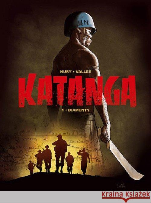 Katanga T.1 Diamenty Nury Fabien Vallee Sylvain 9788365465122 Centrum Komiksu - książka