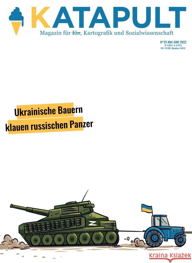 KATAPULT Magazin Ausgabe 25 KATAPULT-Verlag 9783948923464 Katapult, Greifswald - książka