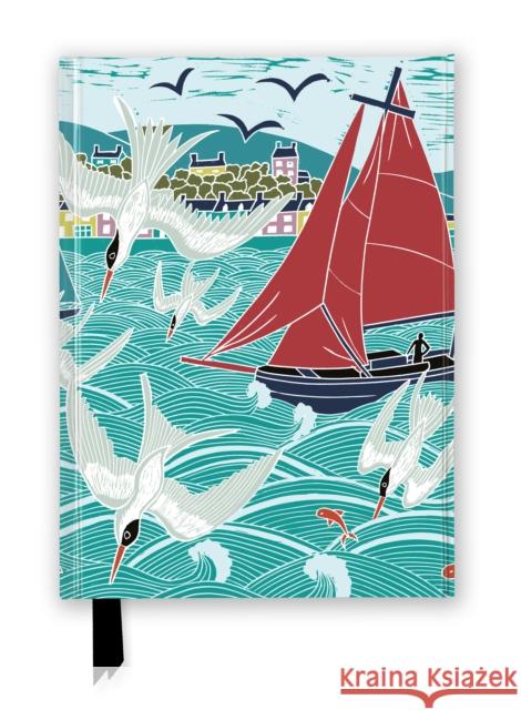 Kate Heiss: Terns on the Tide (Foiled Journal) Flame Tree Studio 9781835625781 Flame Tree Gift - książka