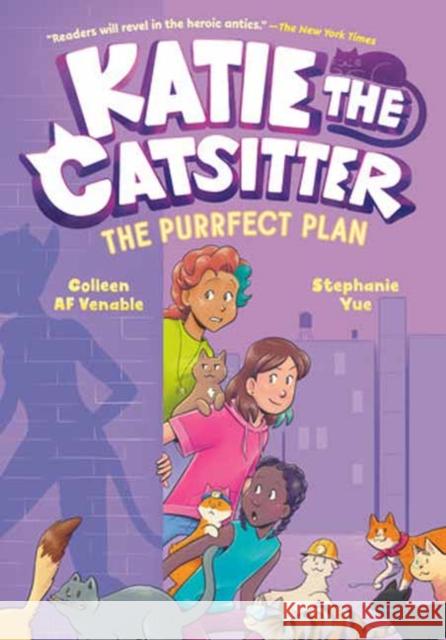 Katie the Catsitter 4: The Purrfect Plan Stephanie Yue 9780593570371 Random House Graphic - książka