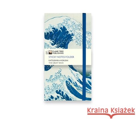 Katsushika Hokusai: The Great Wave Flame Tree Sticky Notes Folder Flame Tree Studio 9781835627686 Flame Tree Gift - książka